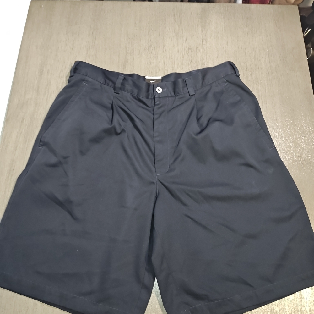Nike‎ Golf Men's Blue Fit Dry Golf Shorts ,Size 36